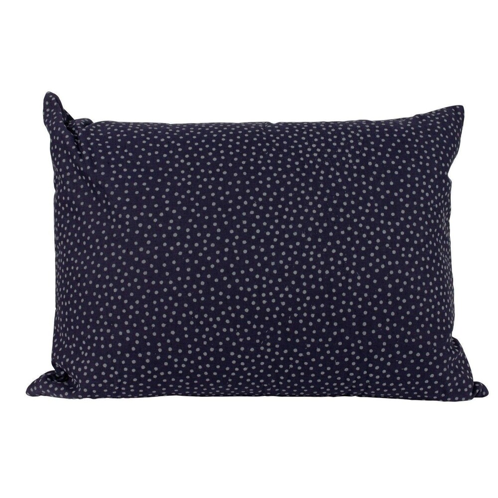Kate Spade New York Poolside Dot Decorative Throw Pillow French Navy 15" x  20"